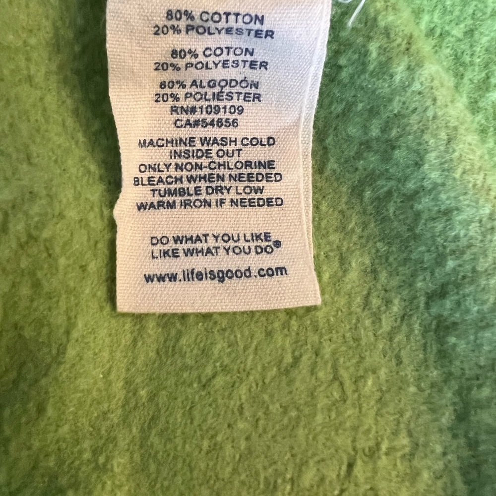Life is Good Sweater Shirt Women’s size Large - Picture 4 of 5